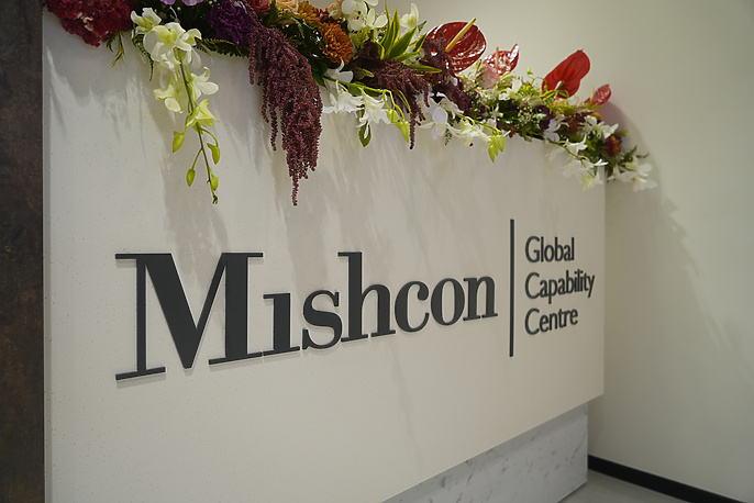 Reception at Mishcon Global Capability Centre
